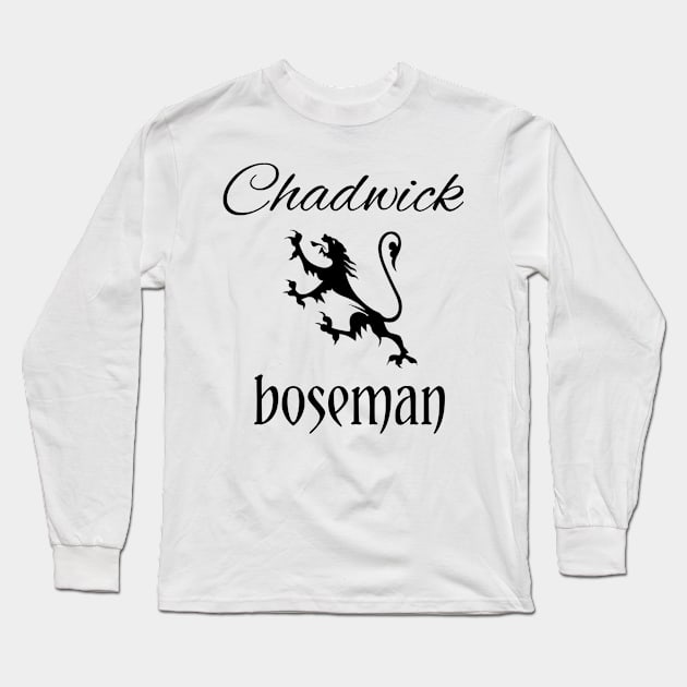 Chadwick boseman Long Sleeve T-Shirt by aboss